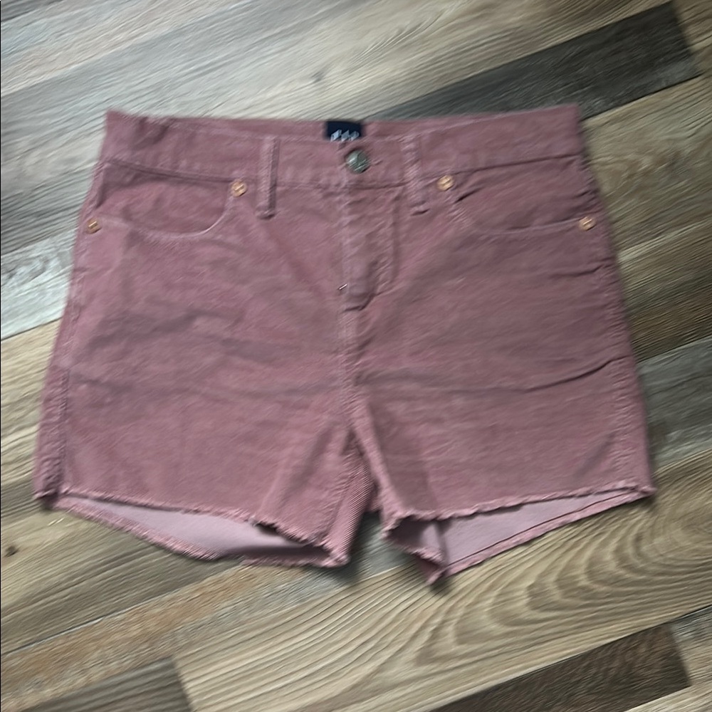 Women's Corduroy Pink Shorts